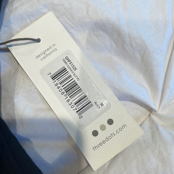 Oversized sweatshirt in black - Picture 4 of 7